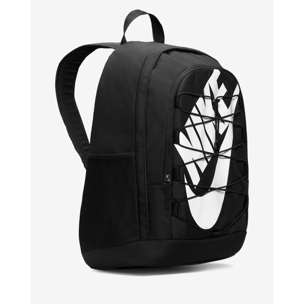 Nike Hayward 26L Backpack Black White Laptop Bag Bungee DV1296-010 NEW - Picture 3 of 14